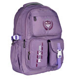 Relaxion Sırt Çantası Okul Çantası Lila Kod:2058