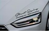Street Racing Chevrolet 1 Ön Tampon Kaput Araba Oto Sticker