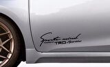 Toyota TRD Yan Kapı Çamurluk Sticker Araba Oto Yapıştırma 2 Adet