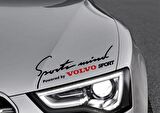 Volvo S Mind Kaput Üzerinde Araba Sticker Yapıştırması