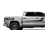 Off Road 4X4 Arazi Aracı Lastik İzi Oto Sticker