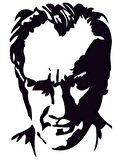 Mustafa Kemal Atatürk Araba Sticker Yapıştırma  25CM