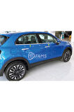 Fiat 500x Krom Cam Çıtası 4 Parça 2014 Ve Üzeri Paslanmaz Çelik