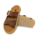 Bohonomad Sevilla Kadın Terlik - Light Mocca