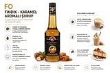 FO Fındık - Karamel Aromalı Şurup 700 ml