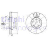 Ford On Fren Disk Aynası Transıt V184 2,0tdci 04>06 O,ceker Olcu: (276mm X 24,5 5 Bijon) Hava Sogutmalı - Delphi Bg3676