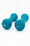 Slazenger Neopren Dambıl 2KG + 2KG Unisex Dambıllar Ve Ağırlık Setleri