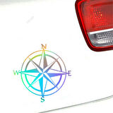 Araba Pusula Sticker YApıştırması 1