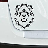 Aslan Araba Sticker Yapıştırması 16CM