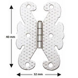 Kelebek Menteşe Metal 32*40mm Nikel (2 Adet)