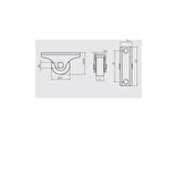 Mobilya Tekeri Sabit H22mm (4 Adet)