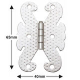 Kelebek Menteşe Metal 40*65mm Nikel (2 Adet)