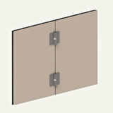 Kabin Menteşesi Paslanmaz Düz 25.636  Sağ