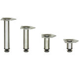 Paslanmaz Metal Mobilya Ayağı 32mm (4 Adet) 10 CM