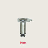 Paslanmaz Metal Mobilya Ayağı 32mm (4 Adet) 10 CM