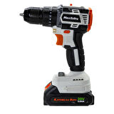 Max Extra MX2020 Kömürsüz Çift Akülü Darbeli Matkap 20V 2.0Ah