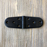 Plastik Oval Menteşe 11cm - 2 Adet Siyah