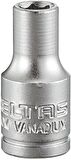 İzeltaş 1107060005 1/4" Altı Köşe Lokma Anahtar Krom 5mm
