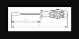 İZELTAŞ 6 mm. Lokma Tornavida 4770 19 0060