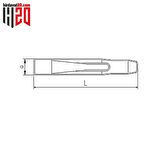 İzeltaş Düz Keski Krom 150 mm - 5500230150