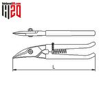İzeltaş Kaportacı Makası Sol 275mm - 6211270275