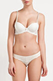 Kadın Ekru Destekli Sütyen Takım 4432