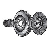 Scanıa Truck Debriyaj Seti (baskı+dısk+rulman) Scanıa P.g.r.t.-Seri 04> K-Seri 06>  Grs905 430 MM - 24 Dis - Valeo 827190