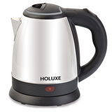 5 Adet Otel Tipi İnox Elektrikli Gizli Rezistans Su Isıtıcısı Ketıl Paslanmaz Çelik Kettle 1.2 Litre 1500 W