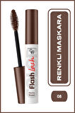 Flash Lash Renkli Maskara No:08 & Lipliner No:223 & Sweet Kiss Meyveli Dudak Parlatıcı No:05 Makyaj Seti