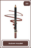 Flash Lash Renkli Maskara No:08 & Lipliner No:223 & Sweet Kiss Meyveli Dudak Parlatıcı No:05 Makyaj Seti