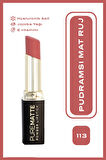 Pure Matte Powder Lipstick 113 Pudramsı Mat Ruj 3,5 g