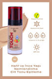 Moisture Touch Liquid Foundation 101 Hyaluronik Asitli Nemlendirici Fondöten 30 ml
