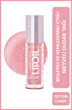 Sweet Kiss Lip Oil Gloss No:01 Dudak Parlatıcı Yağ Gül, Badem & Jojoba Yağlı 4,7 ml
