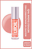 Sweet Kiss Lip Oil Gloss No:02 Dudak Parlatıcı Yağ Şeftali, Gül & Jojoba Yağlı 4,7 ml
