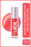 Sweet Kiss Lip Oil Gloss No:04 Dudak Parlatıcı Yağ Tropikal Meyve & Jojoba Yağlı 4,7 ml