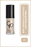 2'si 1 Arada Fondöten & Kapatıcı - Total 2 in 1 Foundation & Concealer No:1