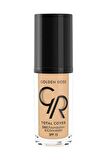 GOLDEN ROSE TOTAL COVER 2IN1 FOUNDATION&CONCEALER NO:22