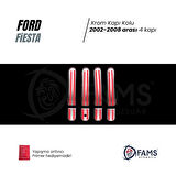 F. Fiesta Krom Kapı Kolu 4 Kapı 2001 - 2008 Arası P.çelik Uyumlu