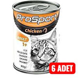 PROSPORT CHİCKEN KEDİ KONSERVESİ 400GR 6ADET