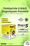 Magnezyum 5 Etkili Form 450 Kapsül B6 D3 Vit Magni5 Bisglisinat Taurat Sitrat Malat 5'li Aile Seti