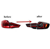 AUTOGP  Bmw x3 g01 lci stop lambası ledli lci model 2013+