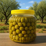 1 KG Yeşil Kırma Zeytin (Edremit - 1 Numara)