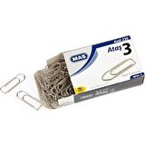 Mas Ataş No:3 ( 28 mm ) 100 Lü Kutu Nikel Kaplama