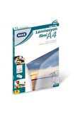 Mas A4 Laminasyon Filmi 100 Adet (125 Mic.-216x303 Mm)