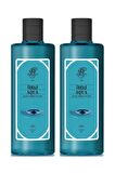Rebul Aqua 80 Derece Cam Şişe 270 ml 2 Adet Kolonya