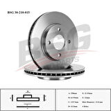 Ford Fren Diski Ön - (adet Fiyatıdır) - Bsg 30-210-015