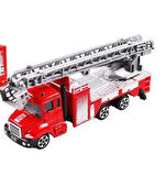 Oyuncak Metal Model İtfaiye Kamyonları 3 lü Metal Set