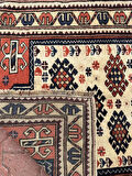 87x96 cm Küçük Boy El Dokuma Nostalji Kilim Küçük Dekoratif Halı