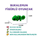 Bukalemun Figür - 3D Renk Değiştiren Mini Oyuncak