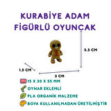 Kurabiye Adam Figür - Noel Temalı 3D Figür